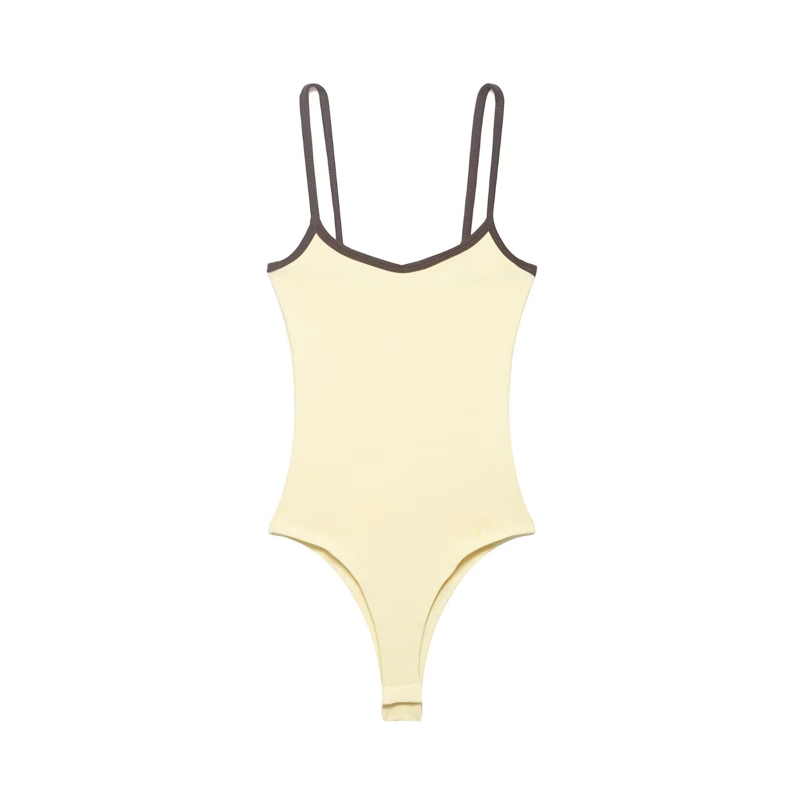 Contrast Strap Jumpsuit