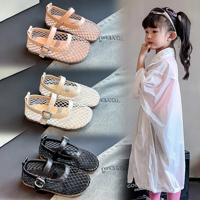 Kids Breathable Mesh Slip-On Shoes