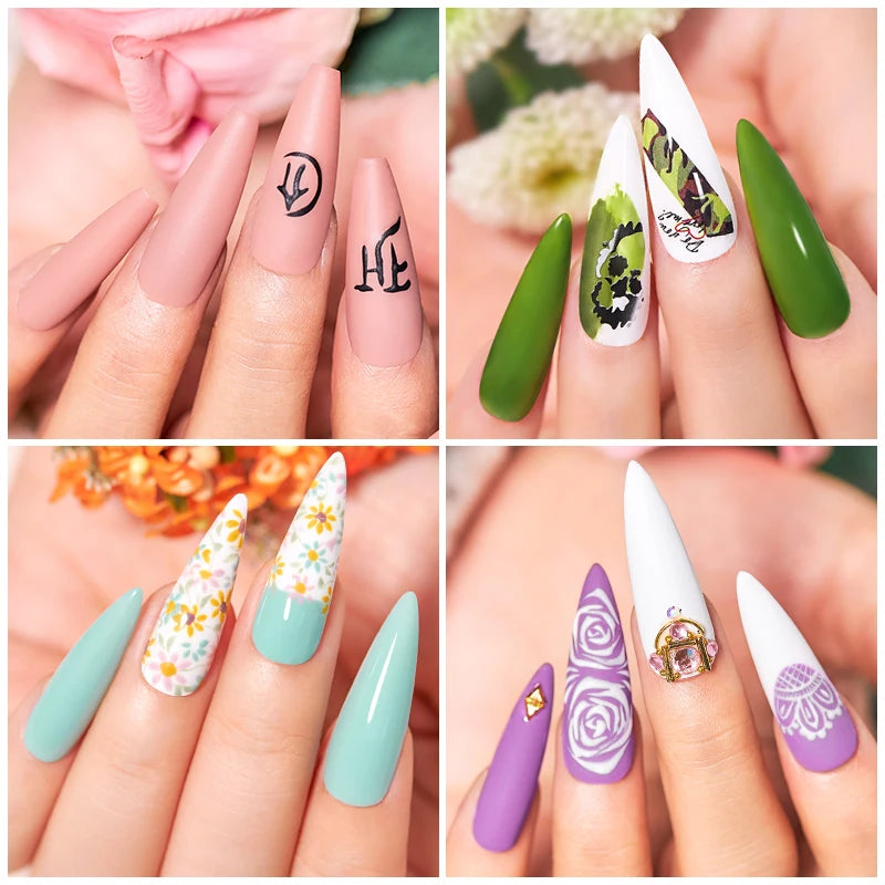 Gel Nail Polish Set – Up to 120 Colors, UV/LED Soak Off with Base & Top Coat