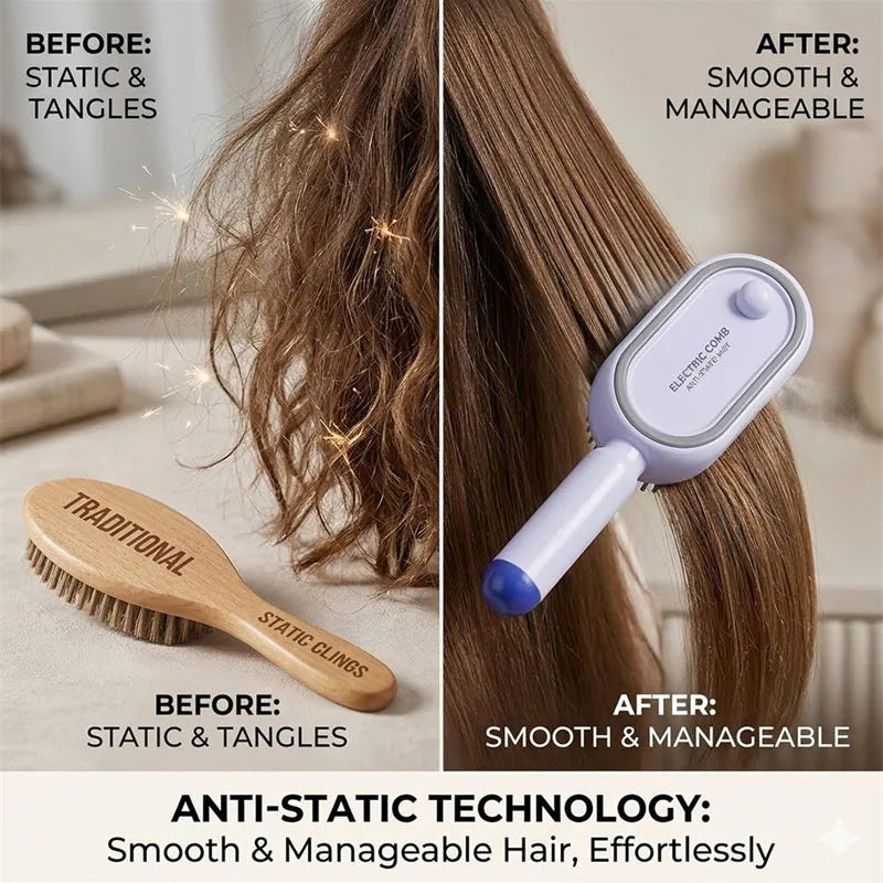 3-in-1 Electric Spray Scalp Massager Comb