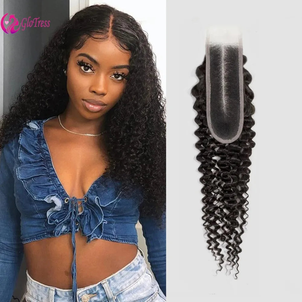 2x6 Lace Closure Jerry Curly Hair