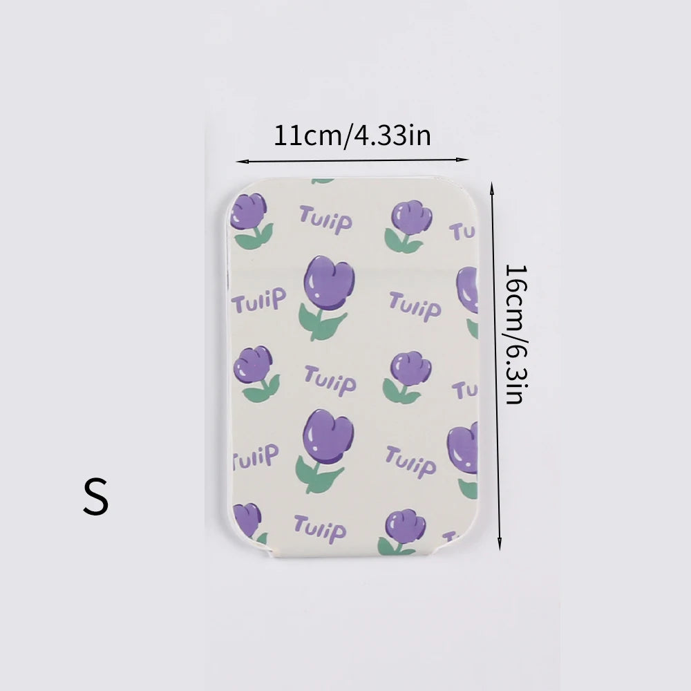 Foldable PU Leather Makeup Mirror