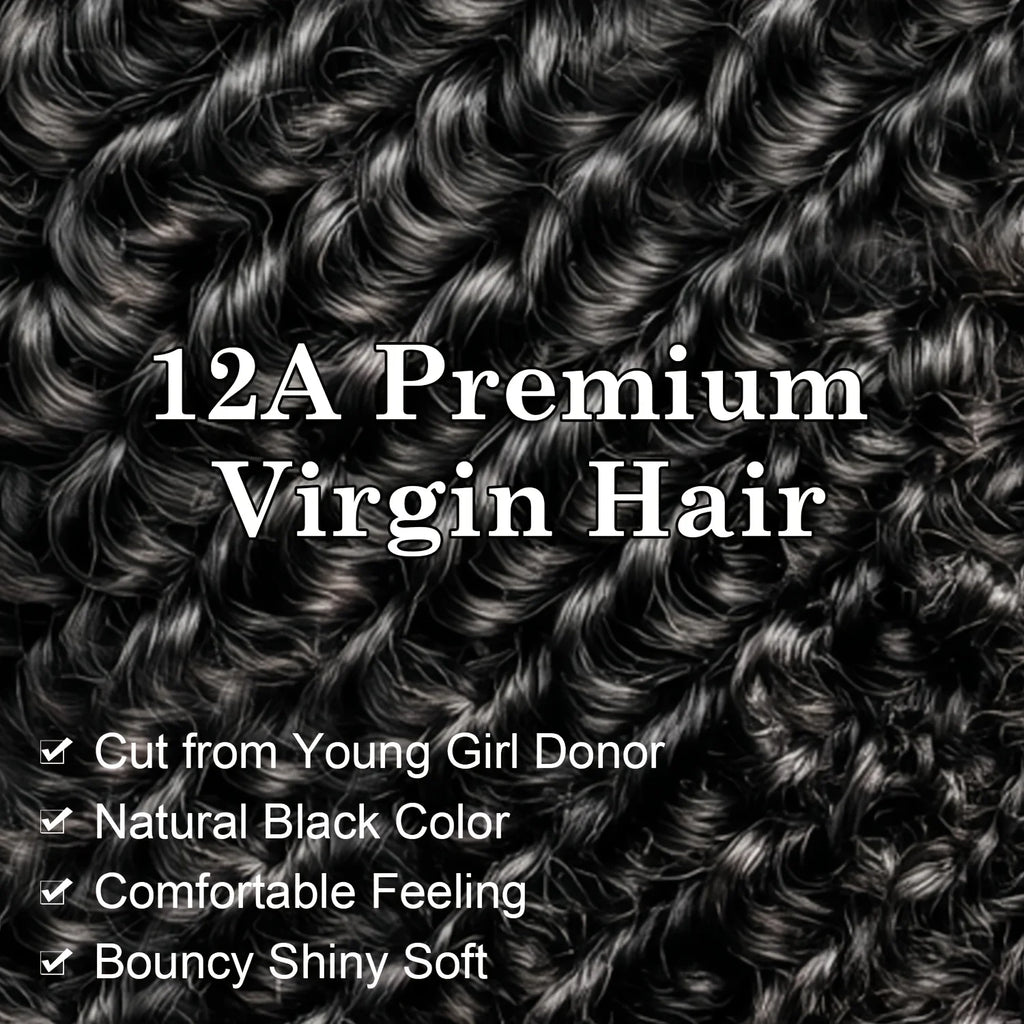 Burmese Curly Human Hair Bundles
