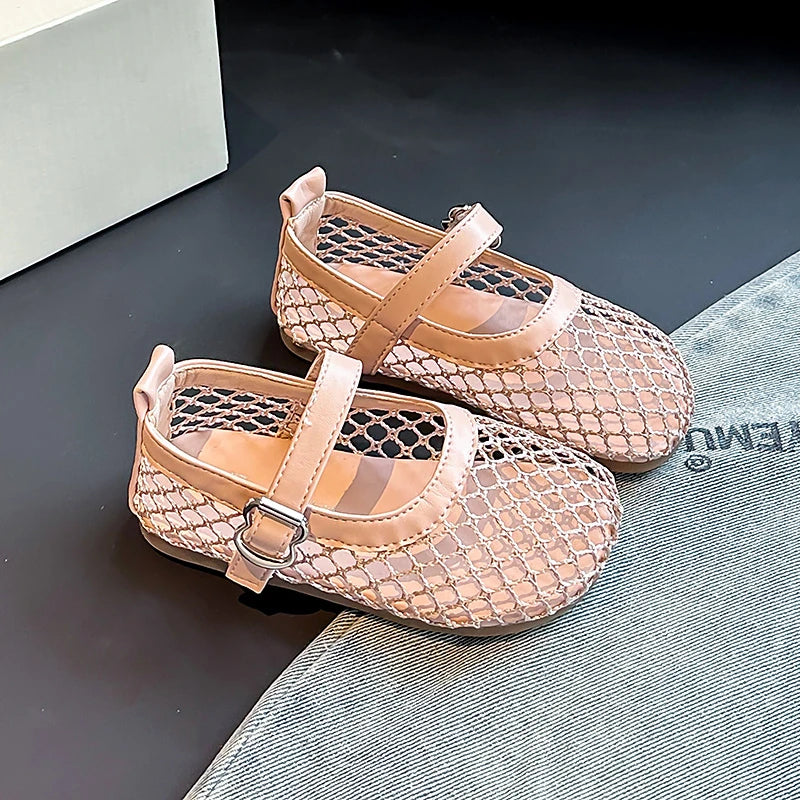 Kids Breathable Mesh Slip-On Shoes
