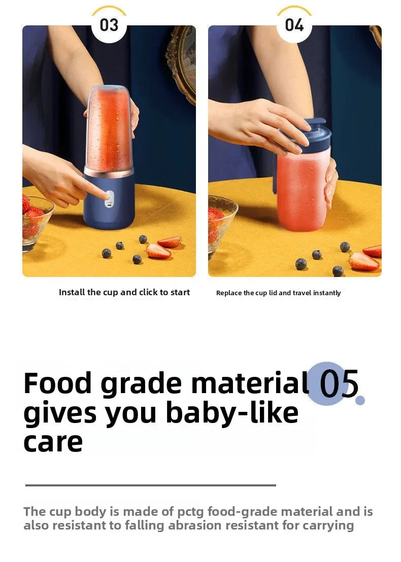 Portable Personal Blender with USB Charging