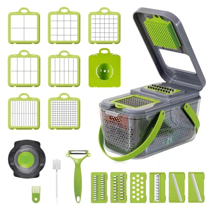22-in-1 Vegetable Chopper & Slicer