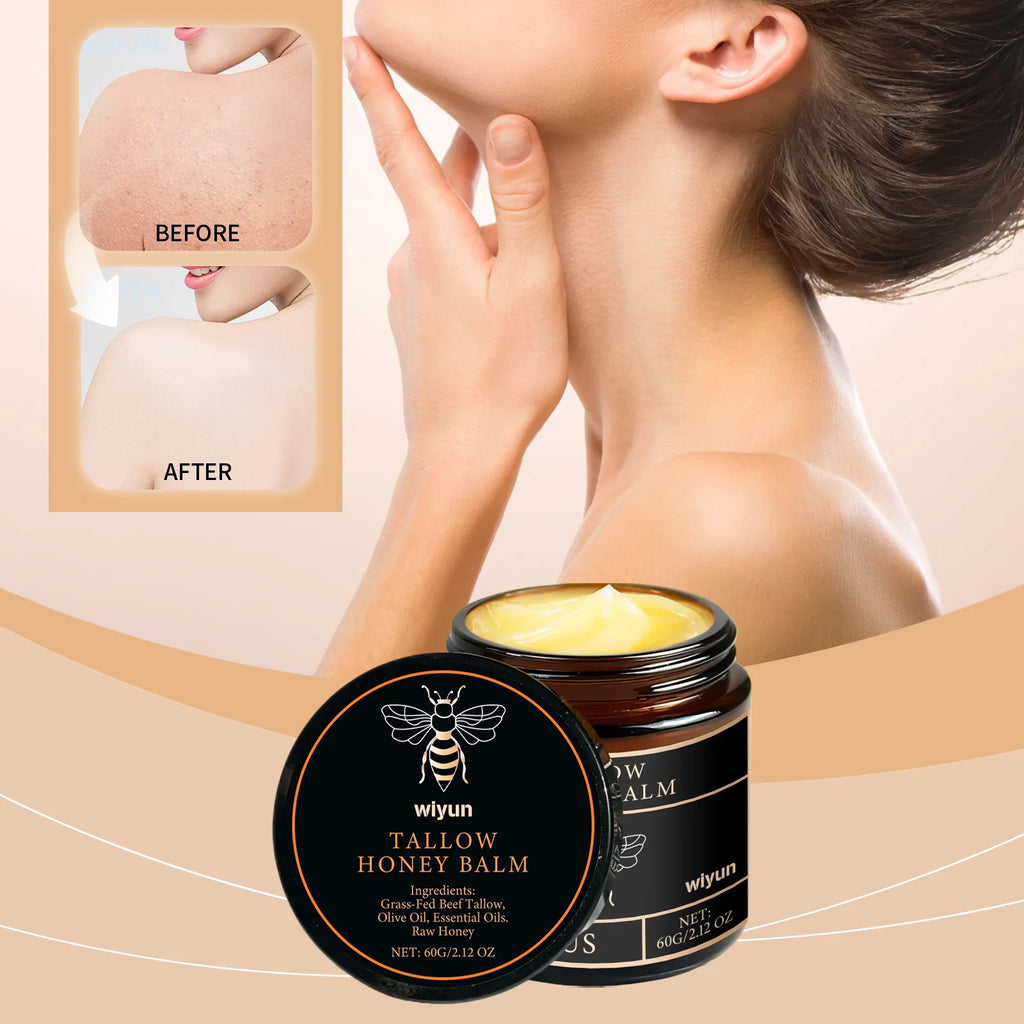 Tallow & Honey Glow Cream – Hydrating Face & Body Moisturizer
