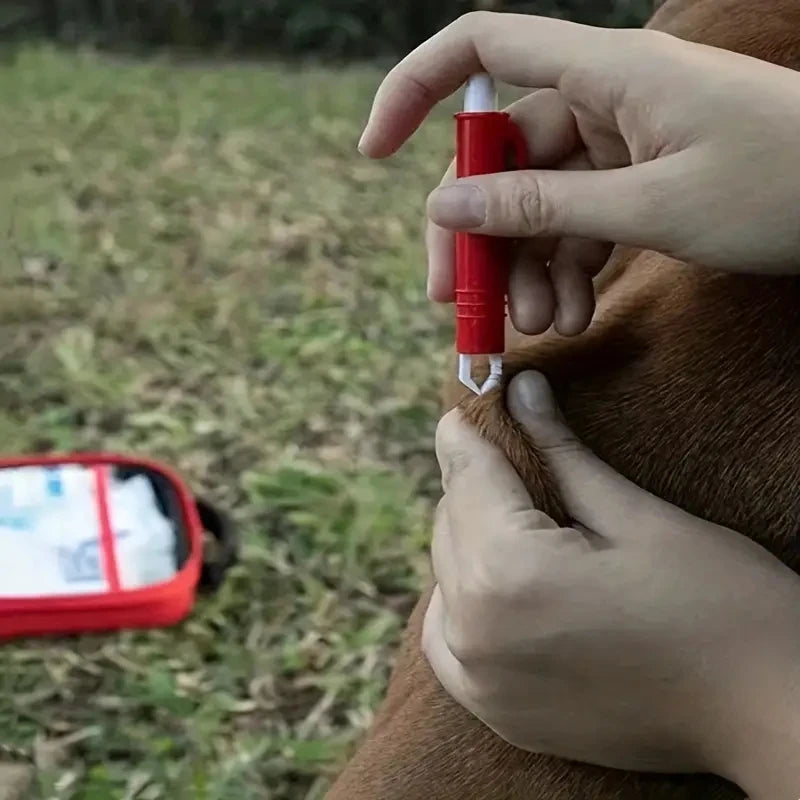 61-Piece Portable Pet First Aid Kit
