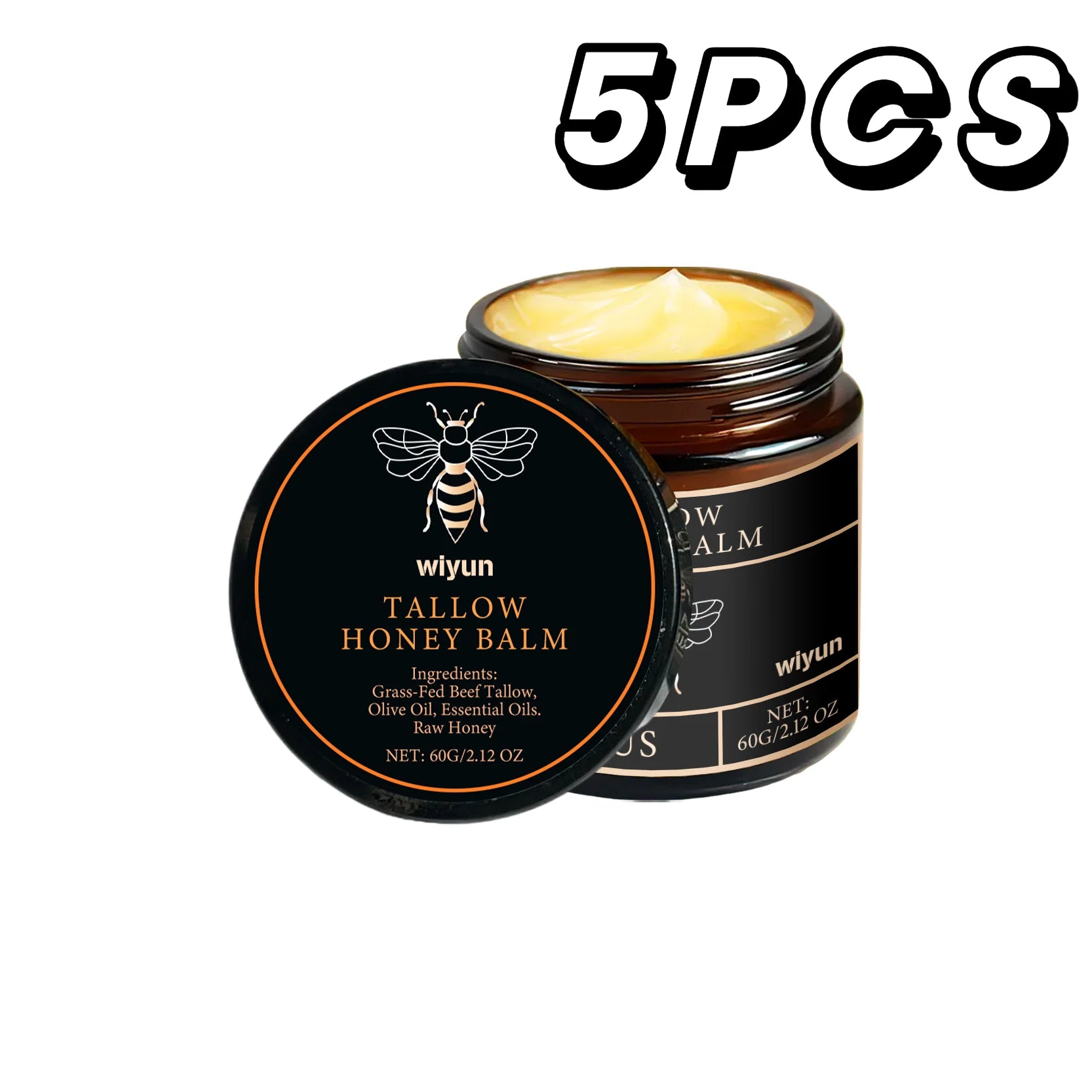 Tallow & Honey Glow Cream – Hydrating Face & Body Moisturizer