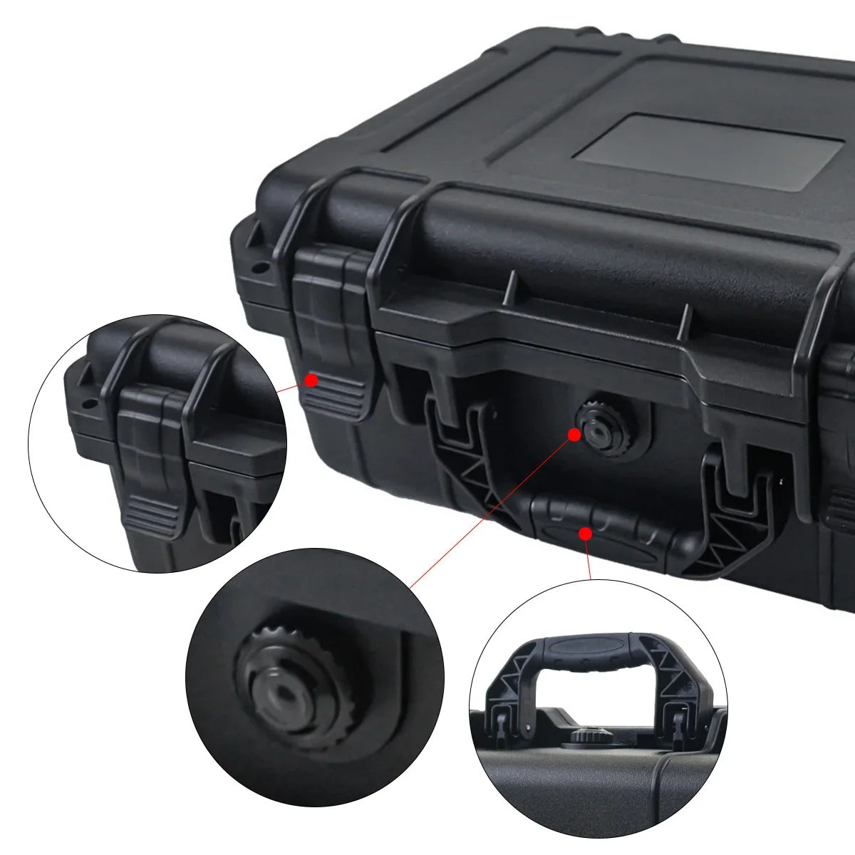Waterproof Hard Carry Case with Pre-Cut Foam
