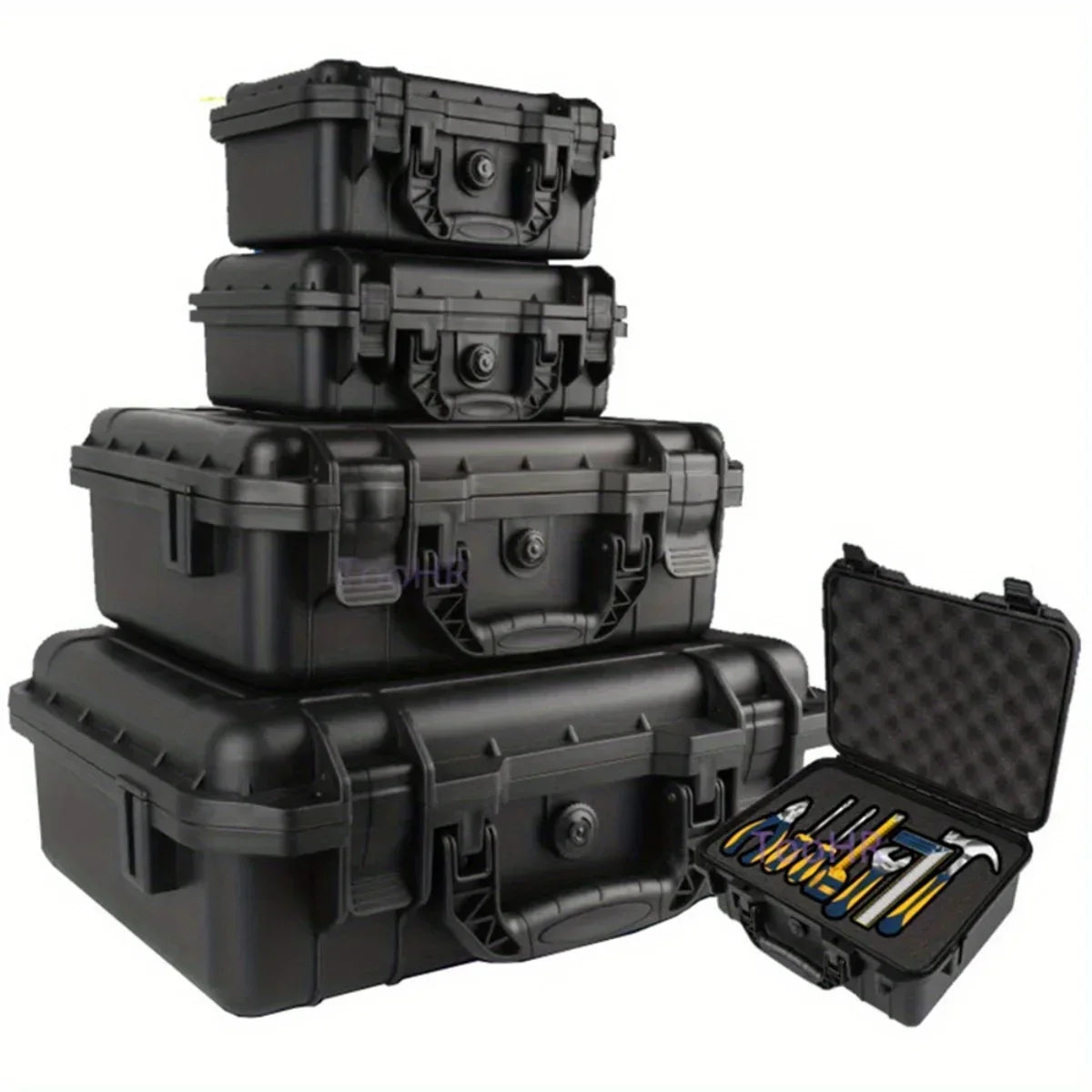 Waterproof Hard Carry Case with Pre-Cut Foam