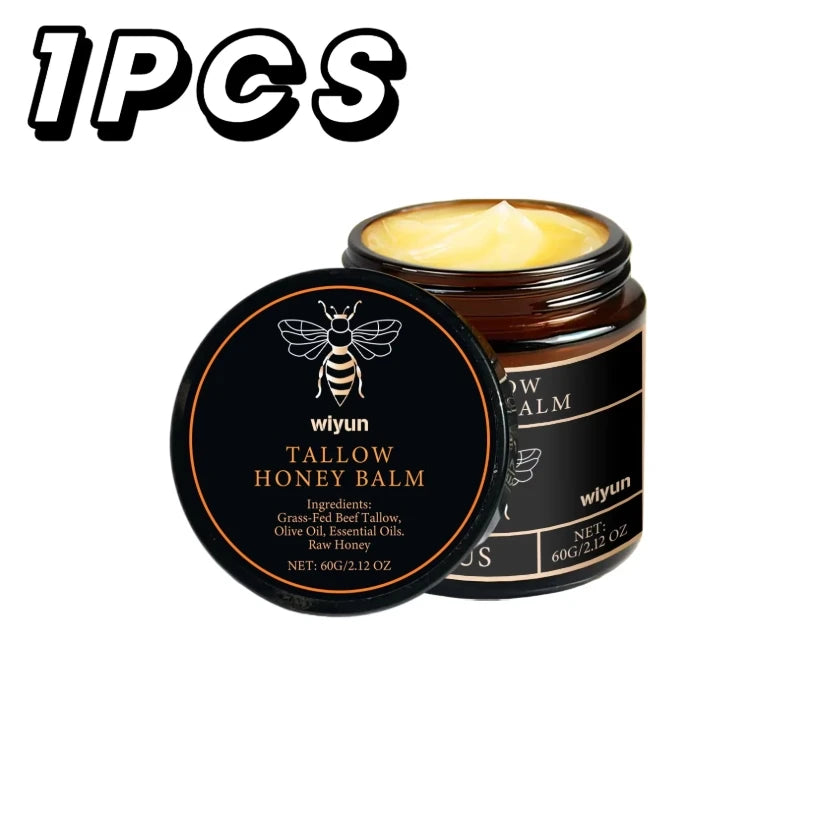 Tallow & Honey Glow Cream – Hydrating Face & Body Moisturizer