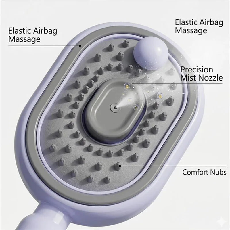 3-in-1 Electric Spray Scalp Massager Comb