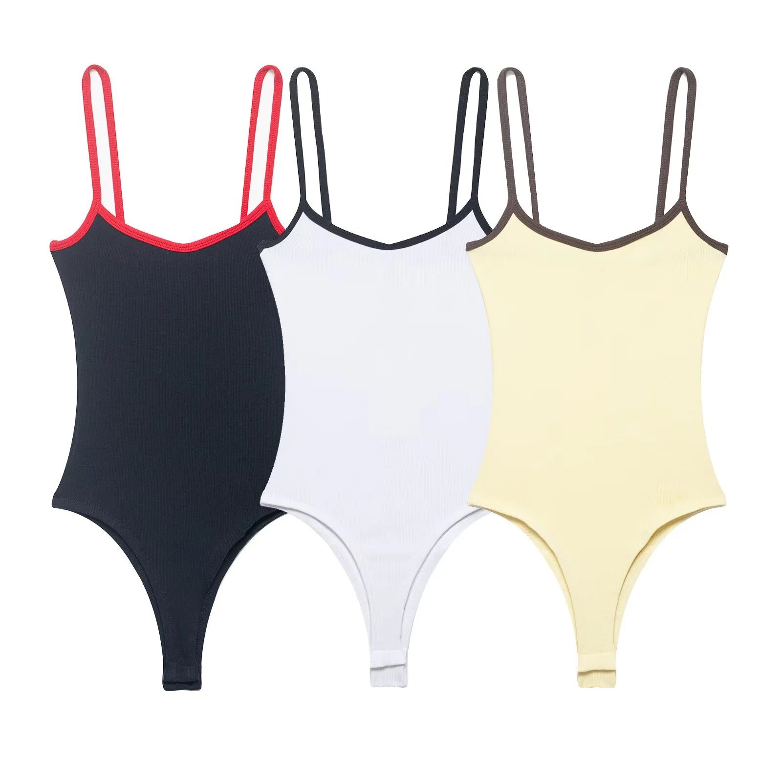 Contrast Strap Jumpsuit