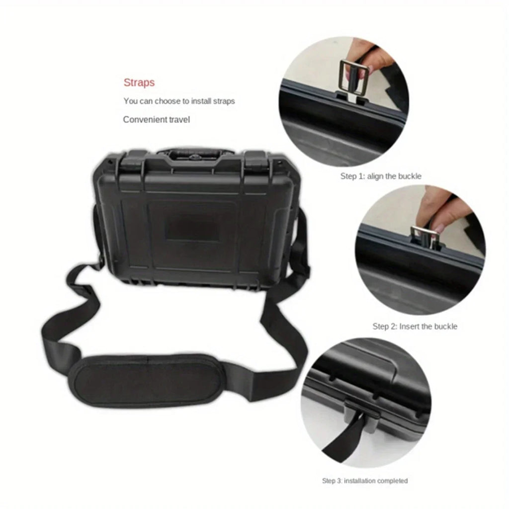 Waterproof Hard Carry Case with Pre-Cut Foam
