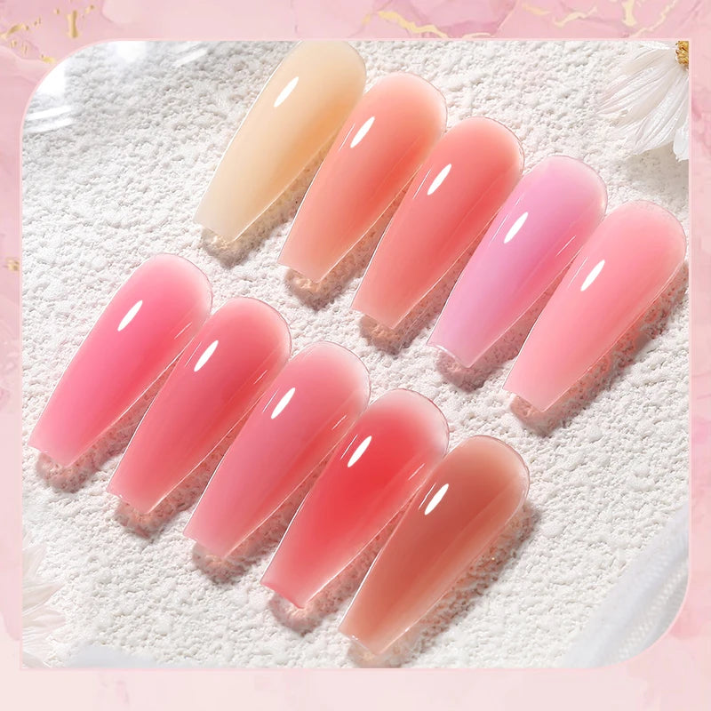 BORN PRETTY Extension Nail Gel – 30ml Soak Off UV Gel with Glitter & Sequins
