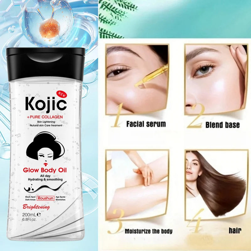 Kojic Acid Moisturizing Body Oil