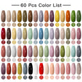 Gel Nail Polish Set – Up to 120 Colors, UV/LED Soak Off with Base & Top Coat