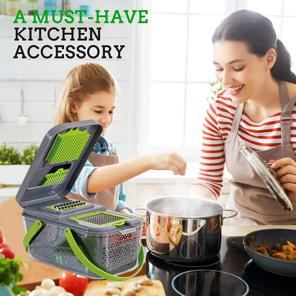 22-in-1 Vegetable Chopper & Slicer